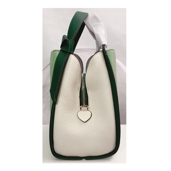 NWT Kate Spade ♠️ KNOTT Medium Colorblock Soft Pebble Leather Handbag - Picture 11 of 13